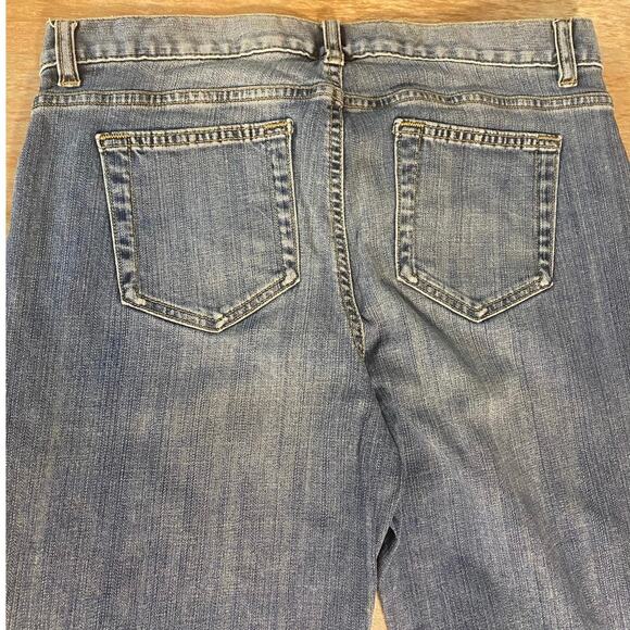 Lands' End Women’s Size 12 Bootcut Jeans Medium Wash Stretch Denim - Picture 4 of 8